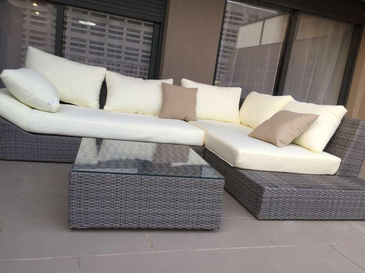 Apartamento Lujo, Primera Linea Playa, Garaje, Wifi, Piscina Climatizada روكيتاس ذي مار المظهر الخارجي الصورة