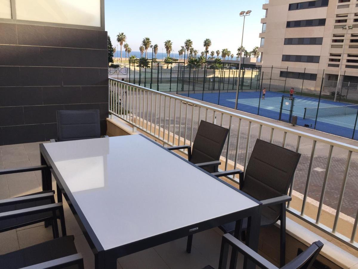 Apartamento Lujo, Primera Linea Playa, Garaje, Wifi, Piscina Climatizada روكيتاس ذي مار المظهر الخارجي الصورة